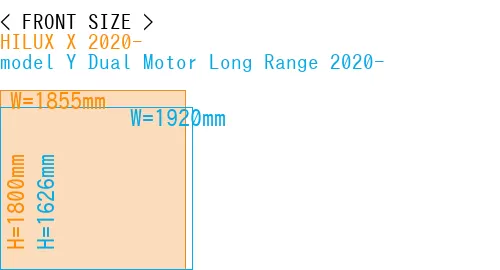 #HILUX X 2020- + model Y Dual Motor Long Range 2020-